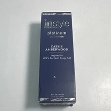 InStyle Fragrances Platinum Collection Cassis Amberwood EDT 3.4 oz New Sealed