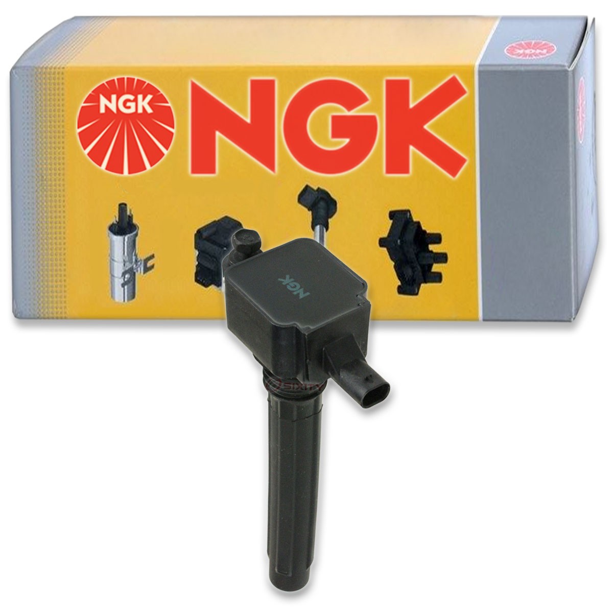 NGK 48890 U5274 Ignition Coil for UF709 UF-709 IC813 GN10684 E1209 xt