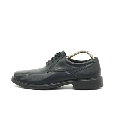 Bostonian Herren Flexlite Halbschuhe Schwarz Leder Flexibel Schnürschuhe EU 42