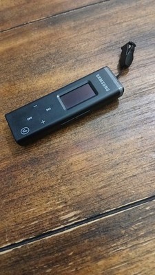Samsung YP-U3 Mp3 Player 1GB Black, Untested As Is Parts Repairs