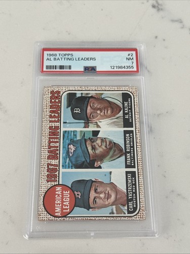 1968 American League 1967 Batting Leaders #2