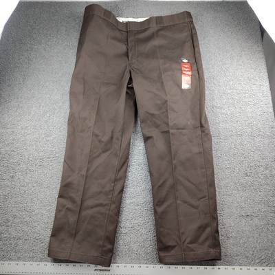 Dickies 874 Work Pants Size 42x30 Men's Brown Straight Leg NWT