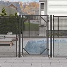 Pool Fence 4x12/48/72/96/108 4x2.5 Gate Ingro...