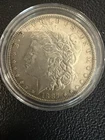 1887-O Morgan Silver Dollar Coin -  AU .900 Fine Silver - New Orleans Mint