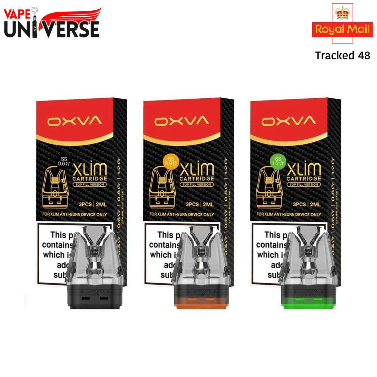 oxva xlim pro 2 replacement pods OXVA XLIM Top-Fill Replacement Vape Pods - Vape Hardware