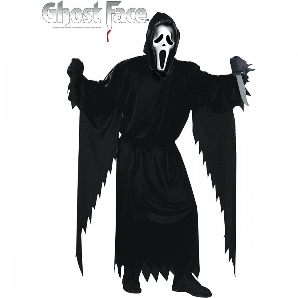 Adult Fun World Scream Ghost Face® Classic Costume STD Halloween Fancy Dress