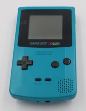 Nintendo Game Boy Color Console Teal (CGB-001) For Parts or Repair NO US TARIFFS