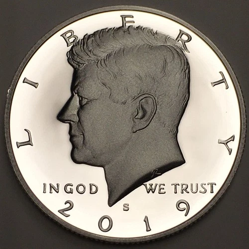 2019-S Kennedy 99.9% Silver Proof Half Dollar - (PR) KM#A202c.3 -HD19SS