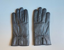 Vintage Women  s Genuine Leather Gloves Size Small