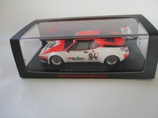 Spark 1/43 Bmw M1 1980 Le Mans 24H No84 H G Burger/D Laco/H J Stack Marlboro Spe