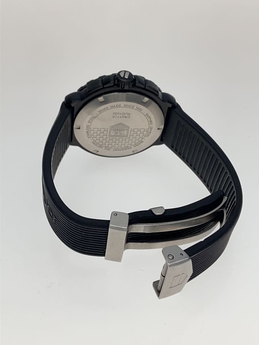 TAGHeuer Quartz Watch Analog BLK BLK CAU111A image 4