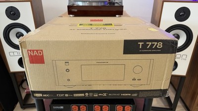 NAD T 778 A/V Surround Sound Receiver - Black