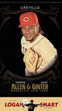 Luis Castillo 2021 Topps Allen & Ginter X #159 Cincinnati Reds