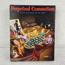 Perpetual Commotion Card Game Goldbrick Games 2003 Complete