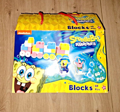 Nickelodeon SpongeBob SquarePants Blocks Steckbausteine Set 60 Teile