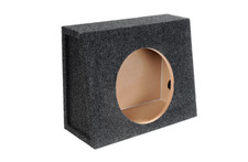 12 in Single Truck Enclosure Sealed Subwoofer Enclosure Precision CNC-Cut, Premi
