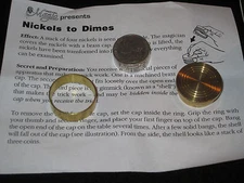 Nickels To Dimes Magic Trick - Easy To Do Classic Close Up, Coins Change, Pocket