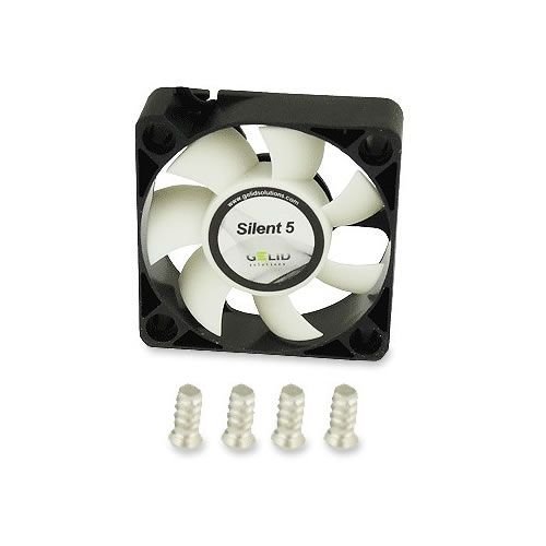 2 x Gelid Solutions Silent 5 PC Fans 5cm 50mm 4000RPM Quiet 24Hr RM Del x 2 Pack - Picture 2 of 5
