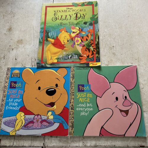 Lot Of 3 Winnie The Pooh Children’s Books, Good Condition, Paperbacks