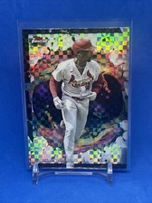 2024 Topps Finest Checkerboard Refractor Jordan Walker #235 St Louis Cardinals