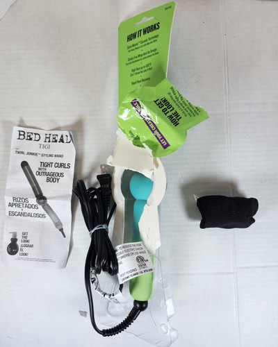 Testa Letto Girevole Junkie Bacchetta Arricciacapelli Digitale | Ricci Stretti e Onde, (1 in) Verde - Foto 7 di 7