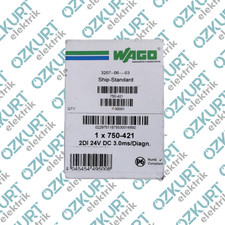 WAGO 750-421 DIGITAL INPUT MODULE wago 750 42...