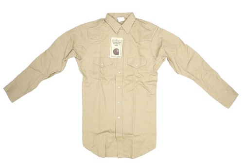 Huk Diamond Back Long Sleeve Men's Button Up Shirt, Sand Piper, XX