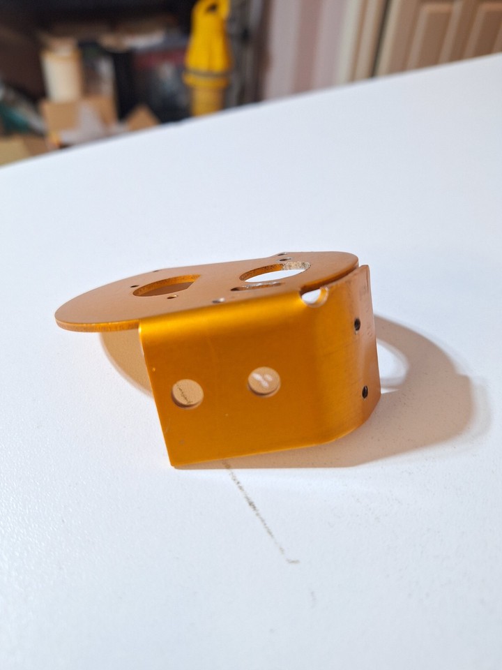 Vintage RC Team Associated RC10 Gold Pan Motor Mount Plate 6607 eBay