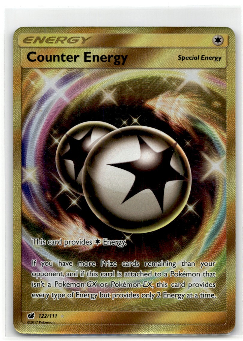 counter energy pokemon card Pokmon TCG Counter Energy 122/111 Crimson Invasion Holo Secret Rare NM