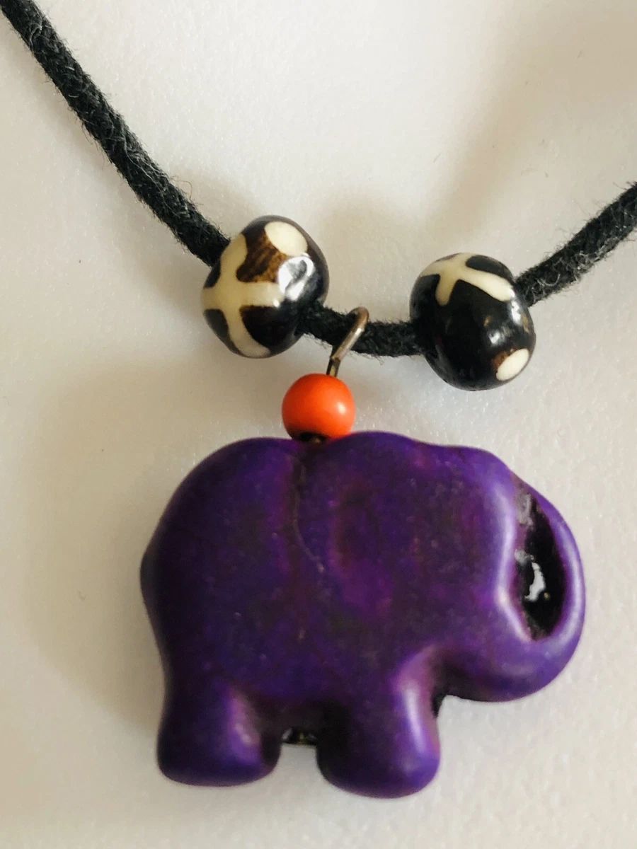 Purple elephant jewelry sale
