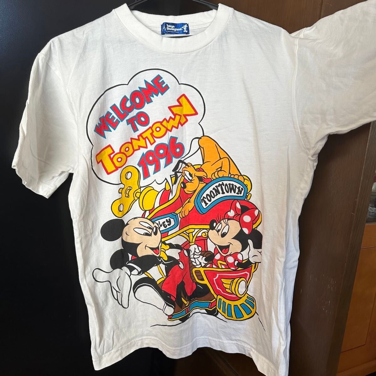 Tokyo Disneyland Toontown 1996 Tシャツ　LL Tokyo Disneyland Toontown T-Shirt Tokyo Disney Resort L Size