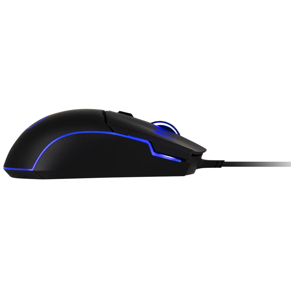 Cooler Master CM110 Black GAMING Mouse 6000DPI OPTICAL 3-zone RGB LED USB Wired - Image 4 of 4