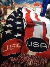 USA scarf Knit makers knitmakers USA Olympic 30 NHL-1