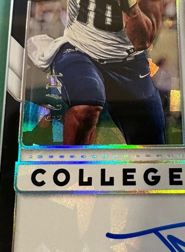2020 Contenders Jordan Love Black Cracked Ice /23 Rookie Ticket Auto 💎 - Picture 6 of 8