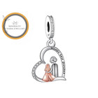 World's Best Grandma Charm For Bracelet, Grandma Charm, Family Charm