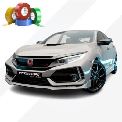Avery Dennison Chrome Delete / Stripes | Gloss Gray | 832-O