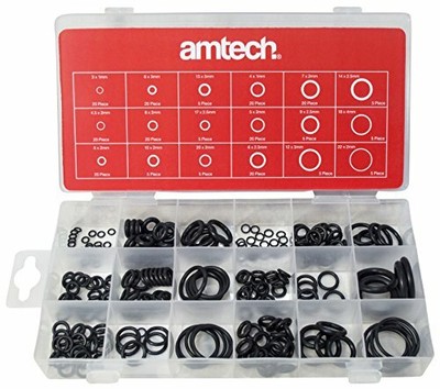 Amtech S6240 O-Rings, Set of 225 Pieces