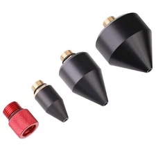 Hromee 1/8-Inch Rubber Tip Set for Air Blow Gun 4 Pieces Air Compressor Gun N...