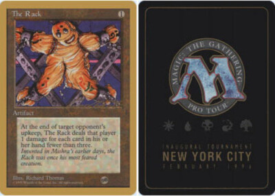 The Rack - Sideboard - Leon Lindback - 1996 ~ Near Mint Pro Tour D MTG Magic Ult