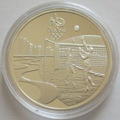 Brazil 5 Reais 2015 Olympics Rio de Janeiro Chorinho Silver | eBay