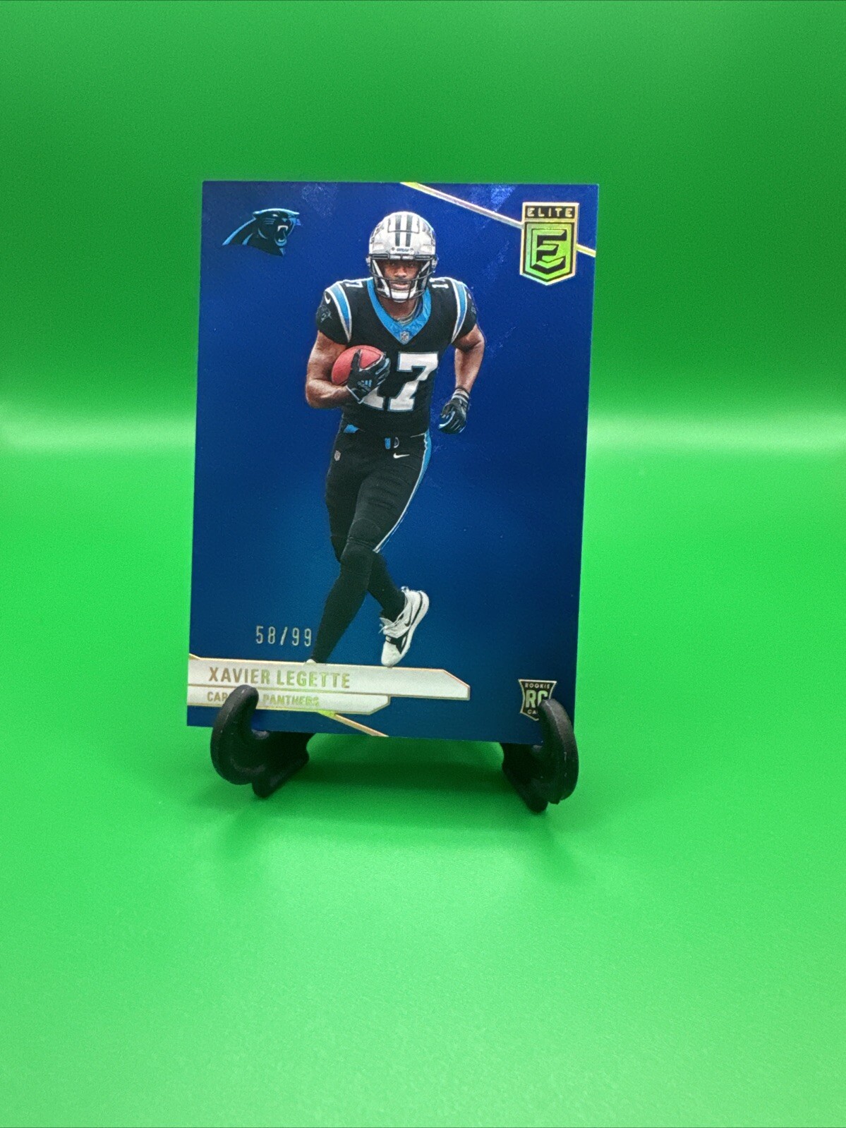 2024 Donruss Elite Xavier Legette Blue Rookie 58/99