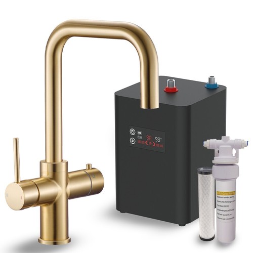 3 & 4 Way Instant Hot Boiling Water Kitchen Tap, Digital Heating Tank & Filter - Picture 64 of 227