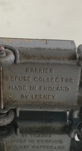 Matchbox Lesney Grey Wheel No. 38 Karrier Refuse Collector - Picture 7 of 7