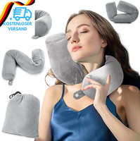 Eproicks Reise Nackenkissen Reisekissen Flugzeug Pillow Travel - Memory Foam, Ka