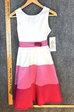 Rare Editions Formal Sleeveless Dress Holiday Girls Sz 14 NWT