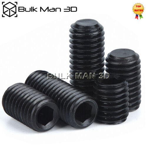 20pcs M3/M4/M5 Hex Socket Set Screws Cup Point Socket Grub Screws - Picture 3 of 8