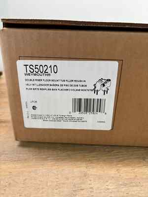 Moen TS50210 Double Floor Mount Tub Filler Concrete Mounting System