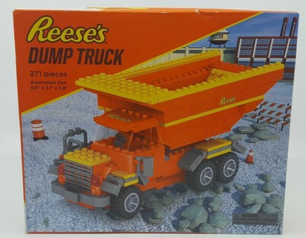 reese's lego dump truck