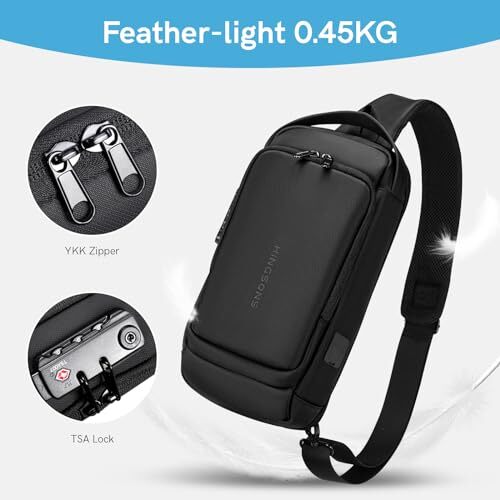 Crossbody Bag for Men & Women Small Crossbody Casual Travel Tiny Tsa