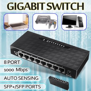 Smart-8-Port-1000Mbps-Gigabit-Ethernet-Switch-Lan-Hub-Adapter-For-Router-Modem